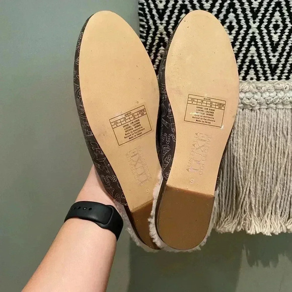AUSTRALIA LUXE COLLECTIVE MARCOS MULES SANIBEL BEACH SLIP ONS - Picture 7 of 9
